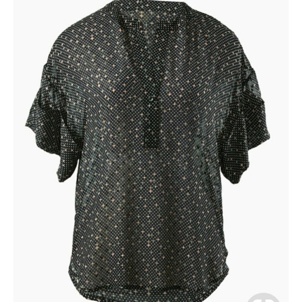 Swiss Dot Blouse